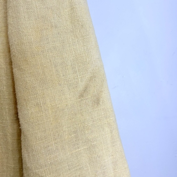 Vintage JAX Sport Vancouver 100% ramie butter yellow summer blazer jacket L - Picture 16 of 16